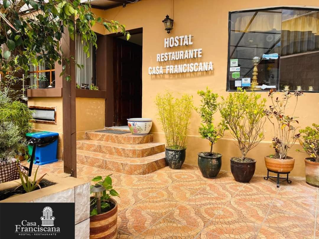 Hotel Casa Franciscana Quito Exterior foto